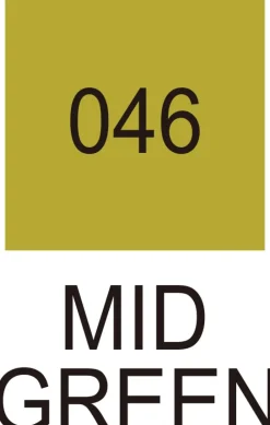 ZIG Clean Color Real Brush 046 Mid Grön