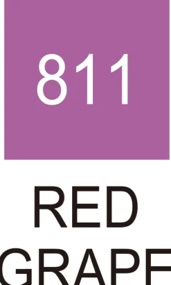 ZIG Clean Color Real Brush 811 Red Grape