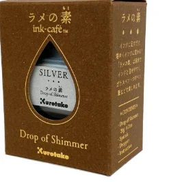 ZIG Ink café Drop of shimmer silver