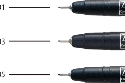 ZIG Mangaka fineliner 3-pack 0.1+0.3+0.5