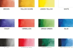 ZIG Watercolor system 12 color