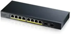 Zyxel GS1100-10HP - Switch - ohanterad - 8 x 10/100/1000 (PoE+)
